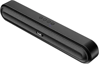 Boat Aavante Bar 490 10W Signature Sound, Dual Full-Range Drivers,7 HRS Battery, Built-in Mic,2.0 CH, TWS Feature,Multi Connect, Bluetooth Sound Bar,