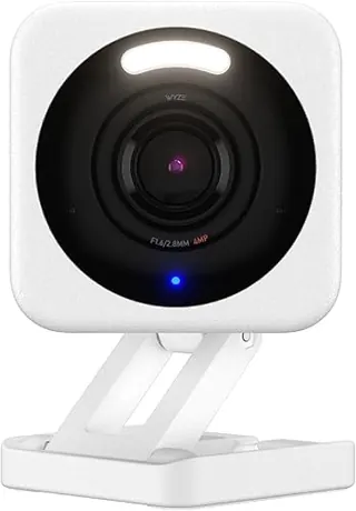 WYZE Cam v4 (Latest Model), 2.5K AI Security Camera, Indoor/Outdoor Cameras for Home Security, Baby Monitor & Pet Camera, Vibrant Color Night Vision,