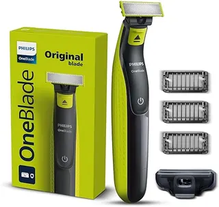 Philips OneBlade Turbo2X Hybrid Trim, Edge, Shave | Perfected for Skin Comfort | Trimmer Men Beard | Suits all skin types & beard thickness, Wet & Dry