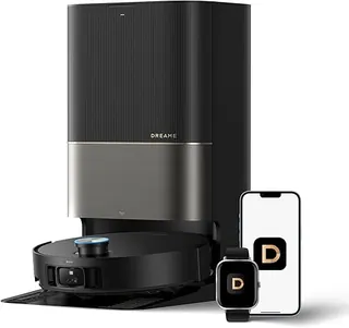 DREAME X50 Ultra Robot Vacuum and Mop with Auto-Empty and Mop Self-Cleaning, 20,000Pa Suction, Obstacle Avoidance and 360° Navigation, Corner to Edge