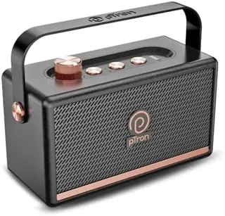 pTron Fusion Pro Retro Signature 20W Bluetooth Speaker with Pristine Sound, 8 Hours Playtime, Dual Drivers, Playback via BT5.3/USB/TF Card, Easy Contr
