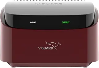 V-Guard Trossia 450 Stabilizer for Refrigerator up to 450 Litre | Advance Overheat Protection | 2 A Capacity | 3 Year Warranty by V-Guard | Cherry Red