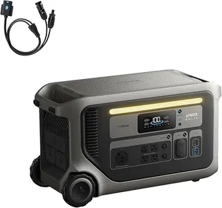 Anker SOLIX F3000 Portable Power Station, 3,072Wh, 6,000W Recharging, Solar Generators for Home Use, Expandable to 24kWh, Works with Generator, For Po